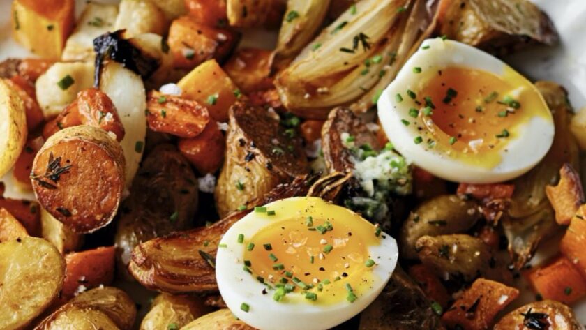 Ina Garten Roasted Vegetables With Jammy Eggs