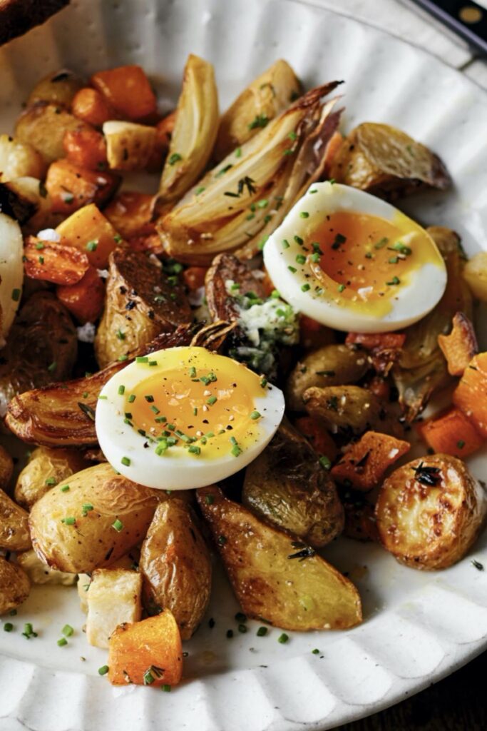 Ina Garten Roasted Vegetables With Jammy Eggs