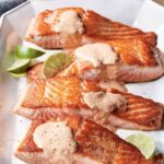 Ina Garten Seared Salmon With Spicy Red Pepper Aioli