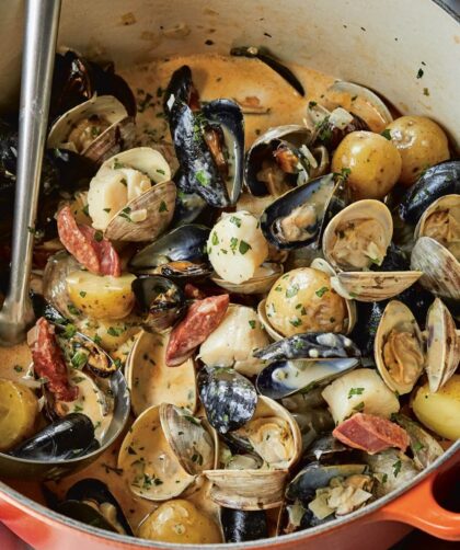 Ina Garten Shellfish & Chorizo Stew