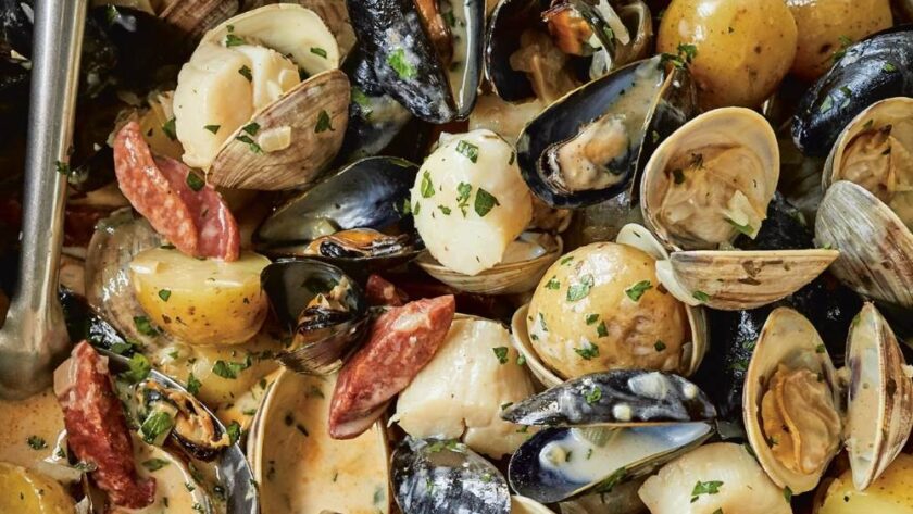 Ina Garten Shellfish & Chorizo Stew