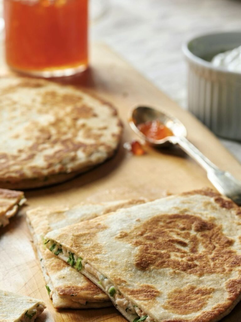 Ina Garten Smoked Salmon Quesadillas