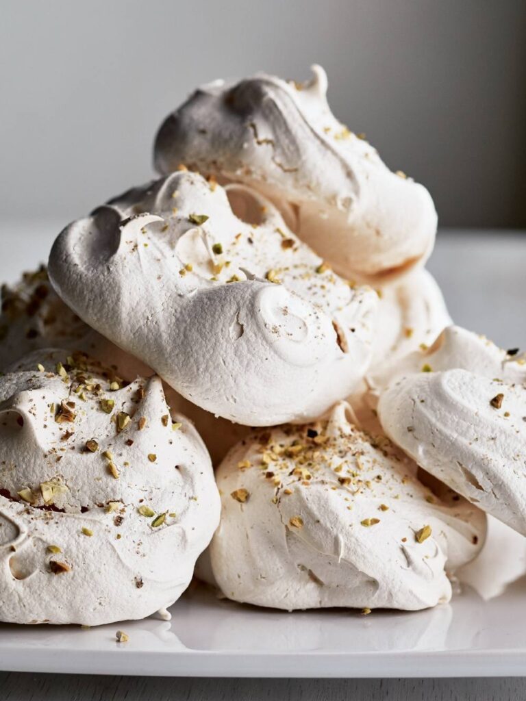 Ina Garten Salted Pistachio Meringues