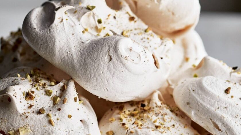 Ina Garten Salted Pistachio Meringues