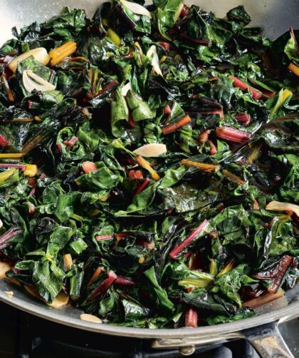 Ina Garten Sautéed Rainbow Chard