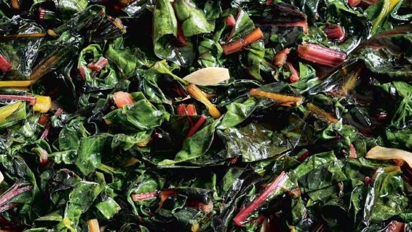 Ina Garten Sautéed Rainbow Chard