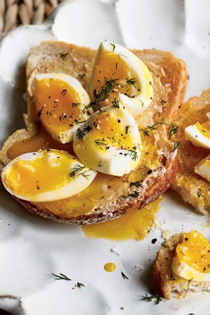 Ina Garten Smashed Eggs On Toast