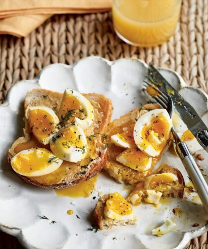 Ina Garten Smashed Eggs On Toast