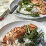 Ina Garten Salmon Teriyaki & Broccolini