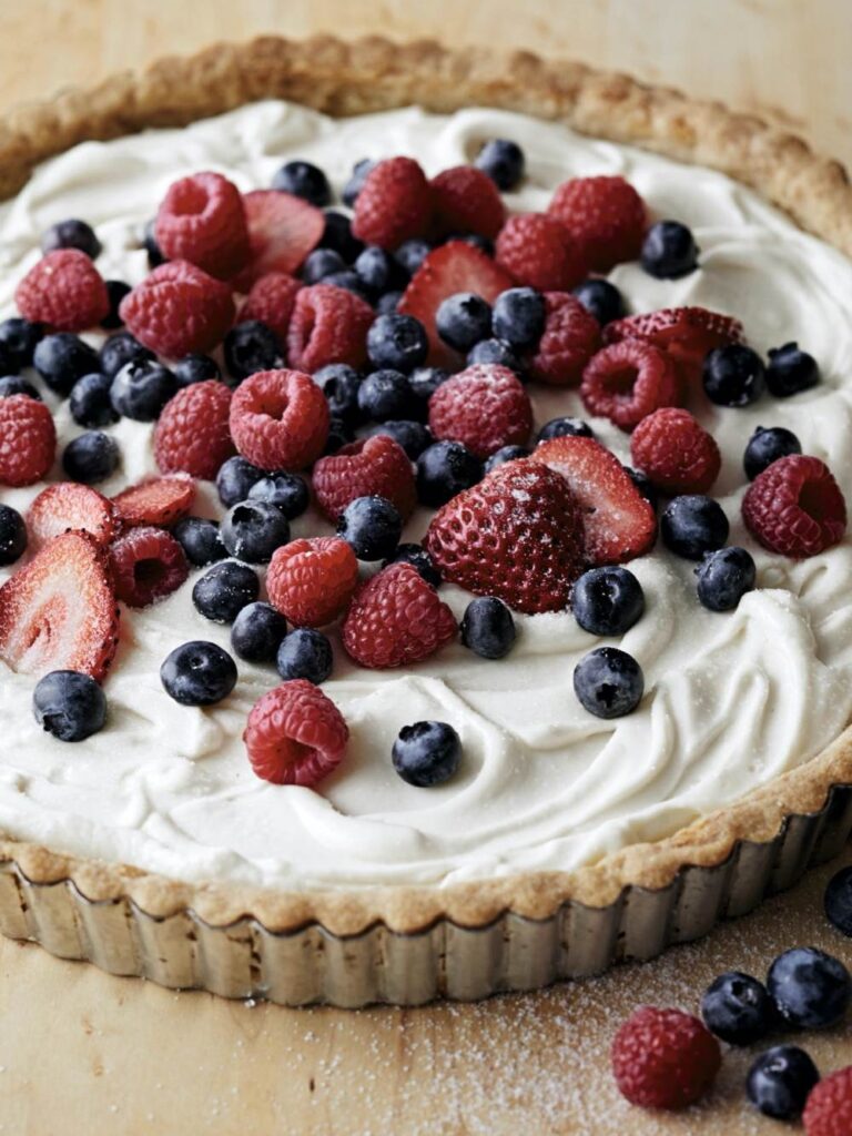 Ina Garten Fresh Berry & Mascarpone Tart