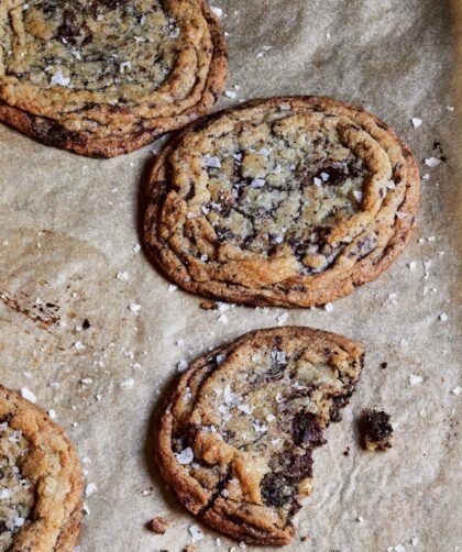 Ina Garten Giant Crinkled Chocolate Chip Cookies