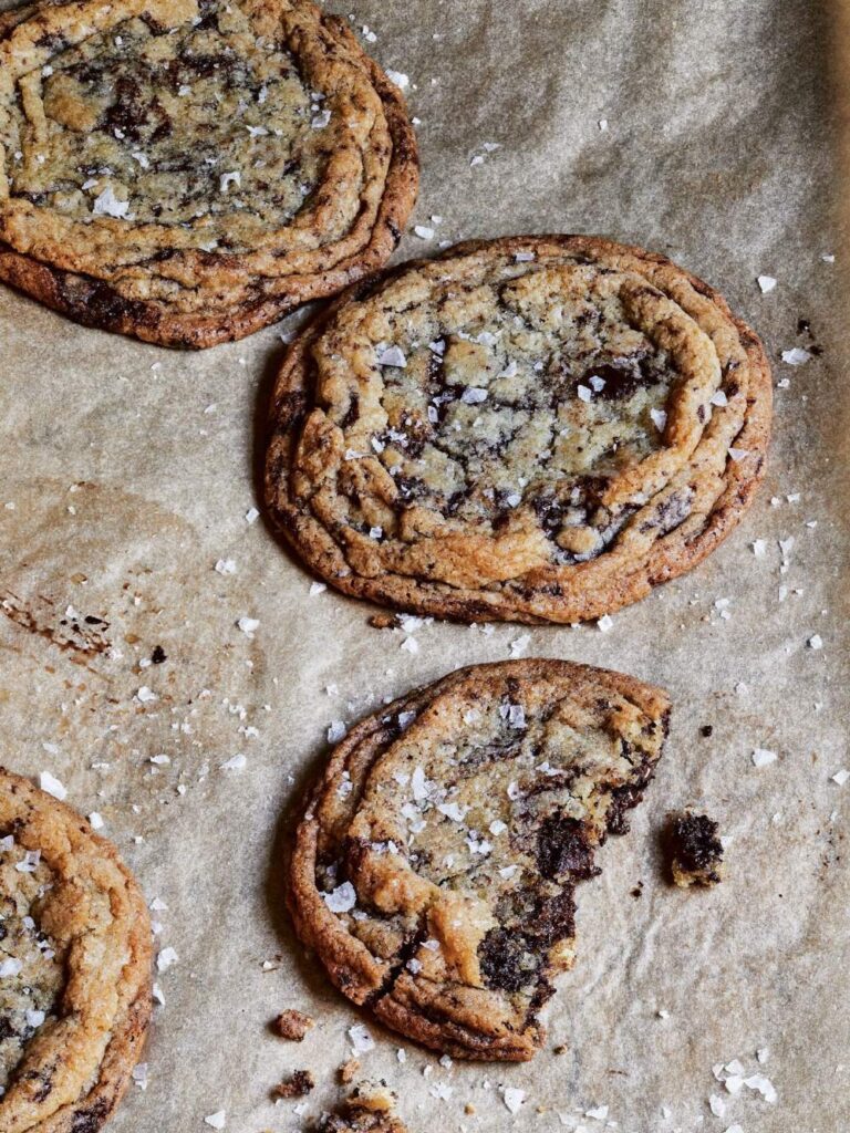 Ina Garten Giant Crinkled Chocolate Chip Cookies