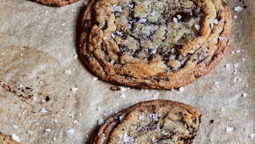 Ina Garten Giant Crinkled Chocolate Chip Cookies