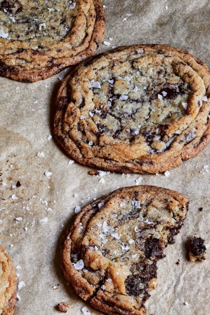 Ina Garten Giant Crinkled Chocolate Chip Cookies