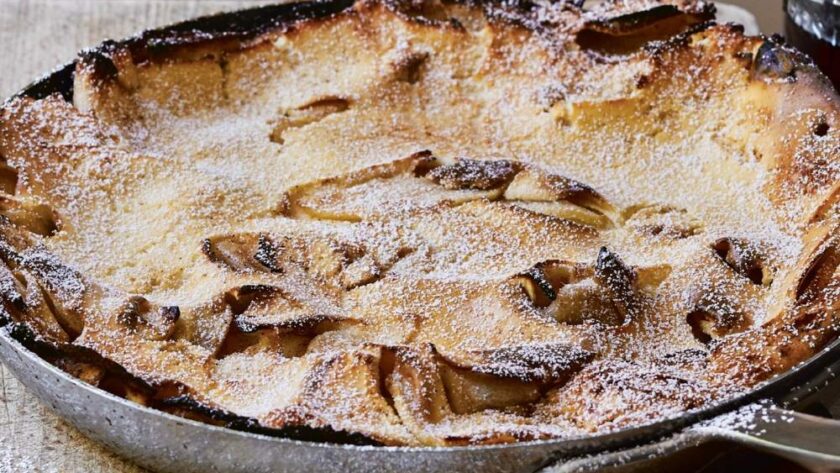 Ina Garten Apple Cinnamon Dutch Baby