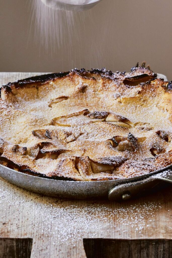 Ina Garten Apple Cinnamon Dutch Baby