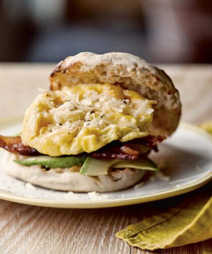 Ina Garten Bacon, Egg & Cheddar Sandwich