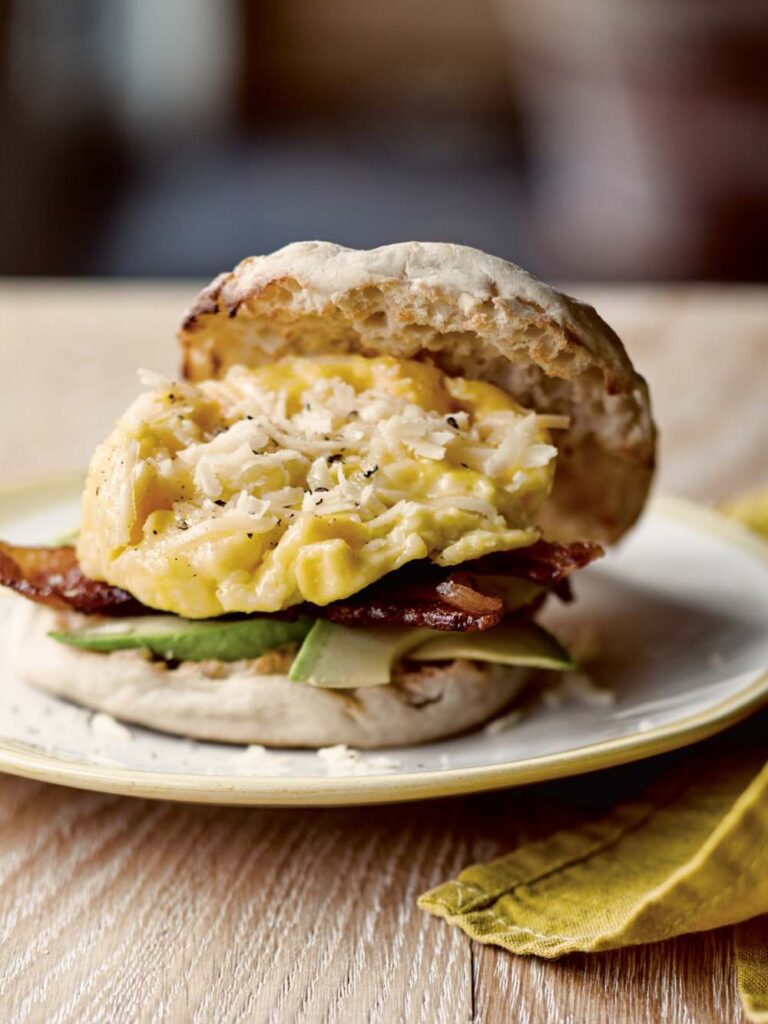 Ina Garten Bacon Egg & Cheddar Sandwich