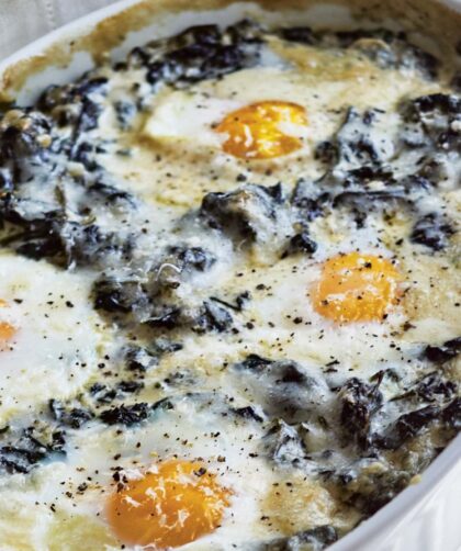 Ina Garten Creamed Spinach & Eggs