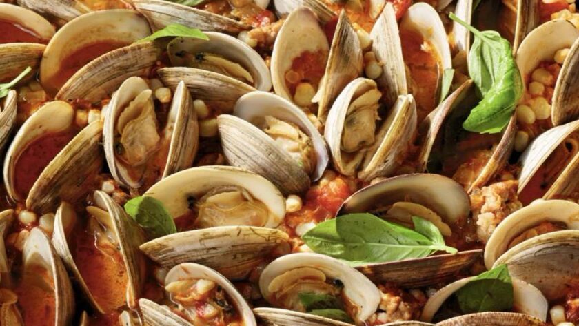 Ina Garten Summer Skillet With Clams, Sausage & Corn