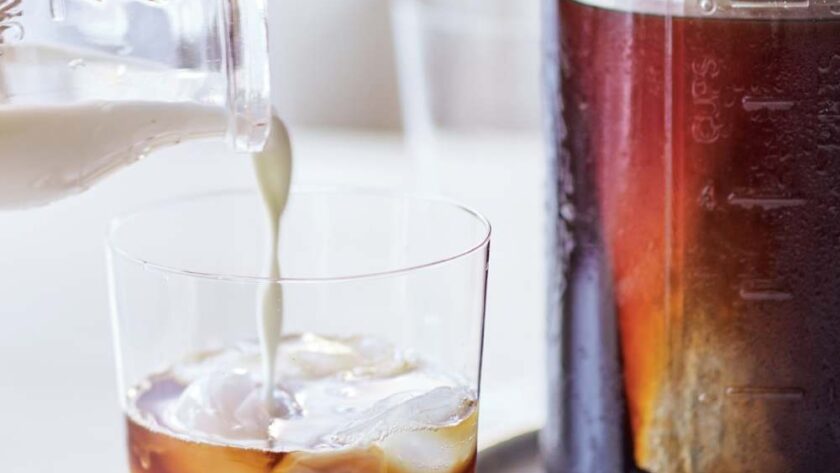 Ina Garten Vanilla Cold-brewed Iced Coffee