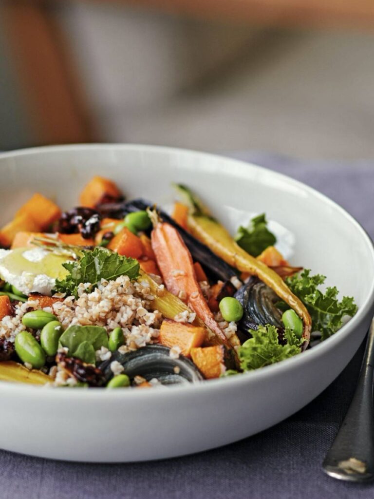 Ina Garten Warm Vegetable & Grain Bowl