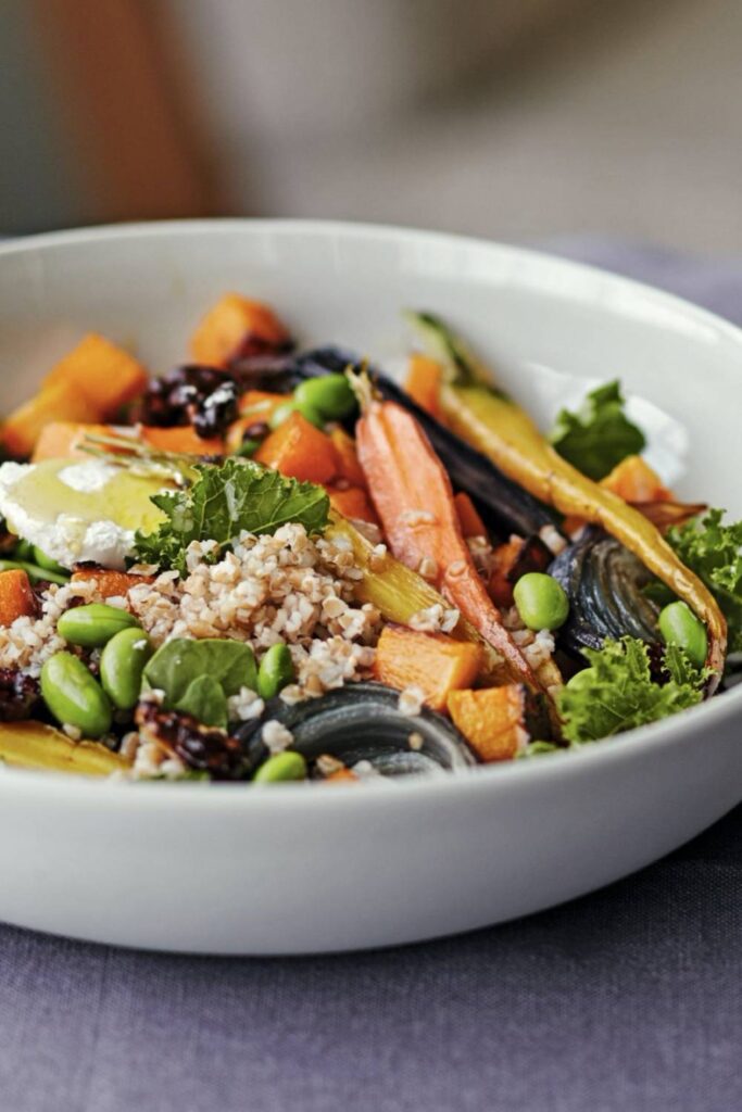 Ina Garten Warm Vegetable & Grain Bowl