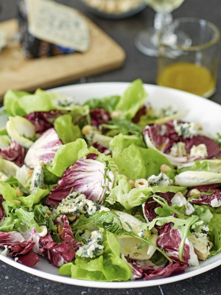 Ina Garten Winter Greens With Stilton & Hazelnuts