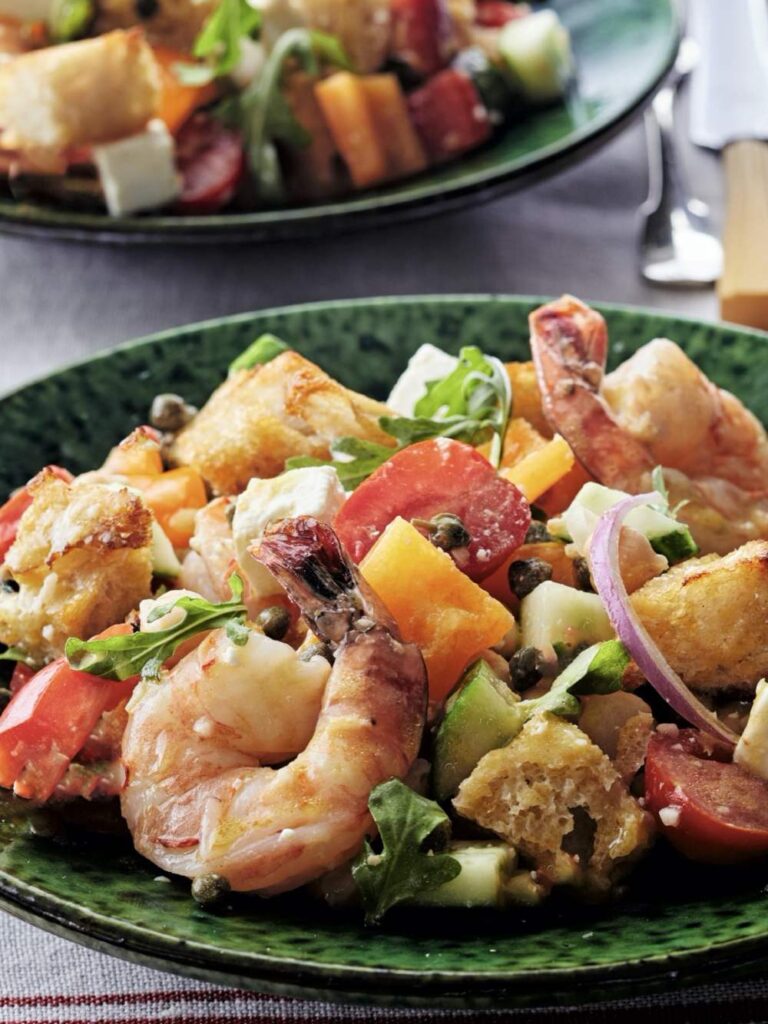 Ina Garten Roasted Shrimp Panzanella