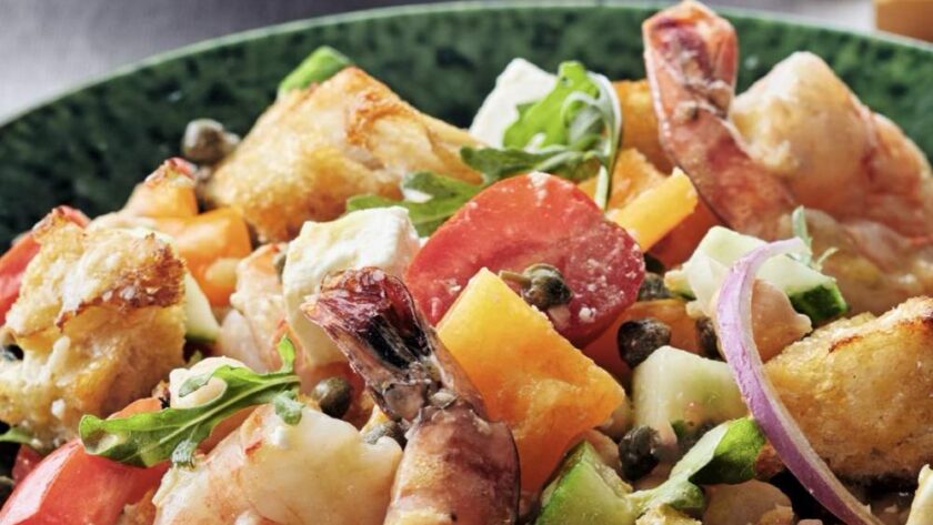 Ina Garten Roasted Shrimp Panzanella