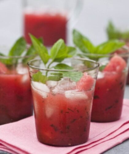 Barefoot Contessa Watermelon Mojitos