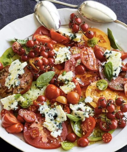 Ina Garten Heirloom Tomato & Blue Cheese Salad