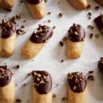 Ina Garten Chocolate-dipped Brown Sugar Shortbread