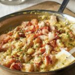 Ina Garten Creamy Eggs With Lobster & Crab