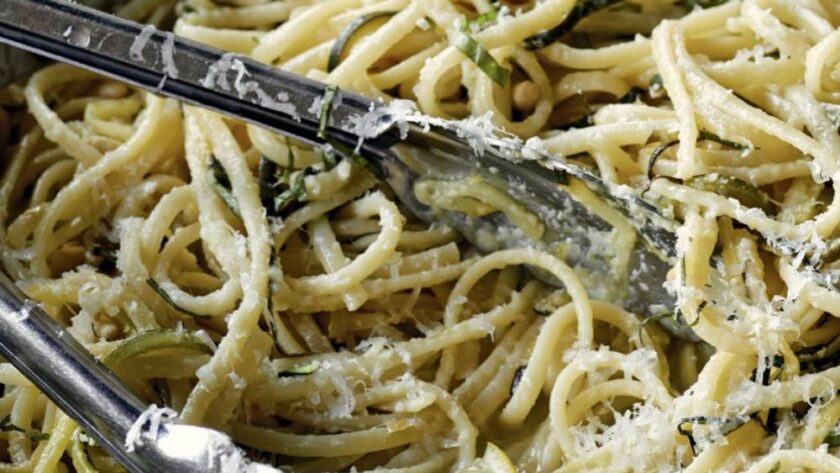 Ina Garten Lemon Linguine With Zucchini & Basil