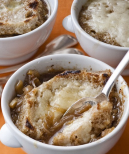 Ina Garten Onion & Fennel Soup Gratin