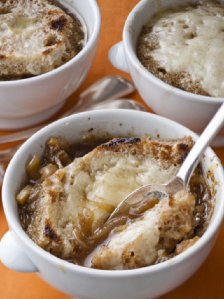 Ina Garten Onion & Fennel Soup Gratin