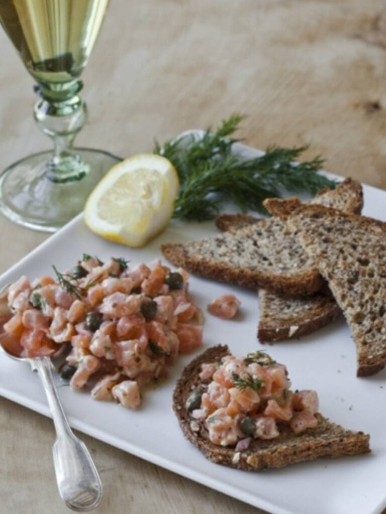 Ina Garten Fresh Salmon Tartare