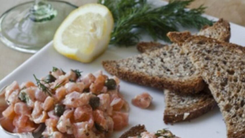 Ina Garten Fresh Salmon Tartare