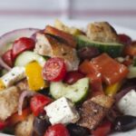 Ina Garten Greek Panzanella