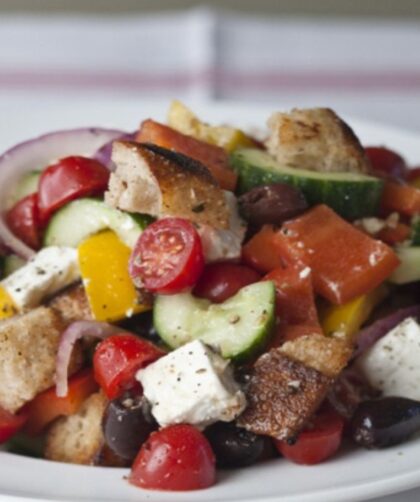 Ina Garten Greek Panzanella