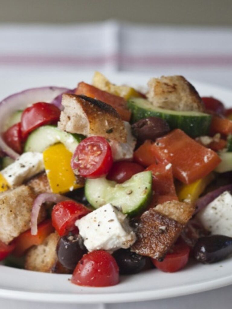 Ina Garten Greek Panzanella