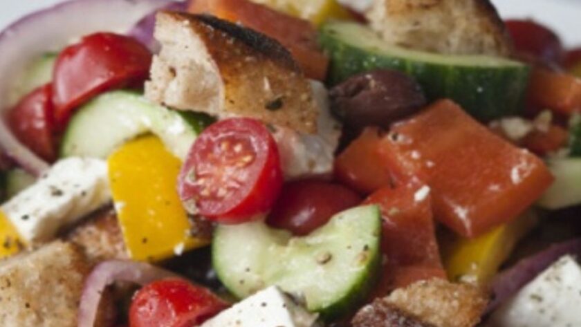 Ina Garten Greek Panzanella