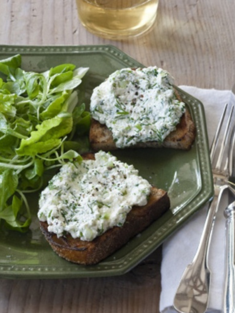 Ina Garten Herbed Ricotta Bruschettas