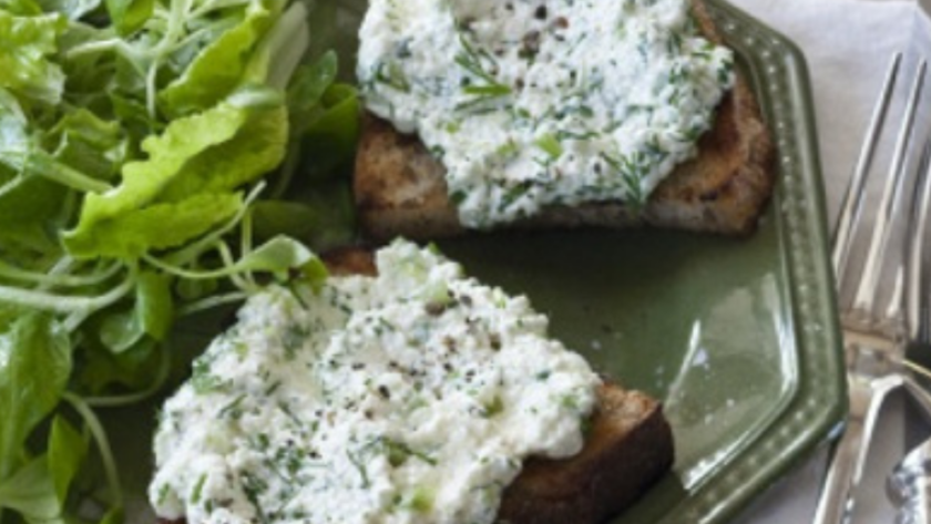 Ina Garten Herbed Ricotta Bruschettas