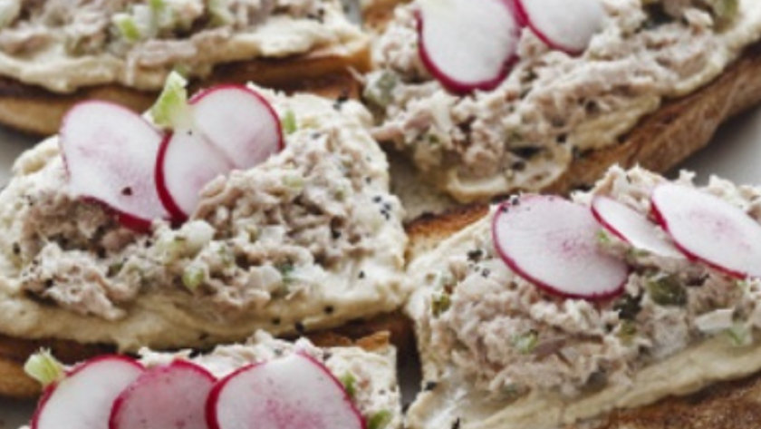 Ina Garten Tuna & Hummus Sandwiches