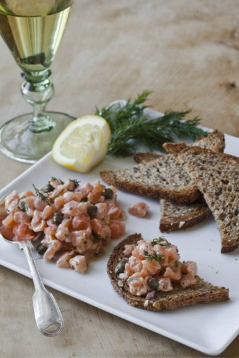 Ina Garten Fresh Salmon Tartare