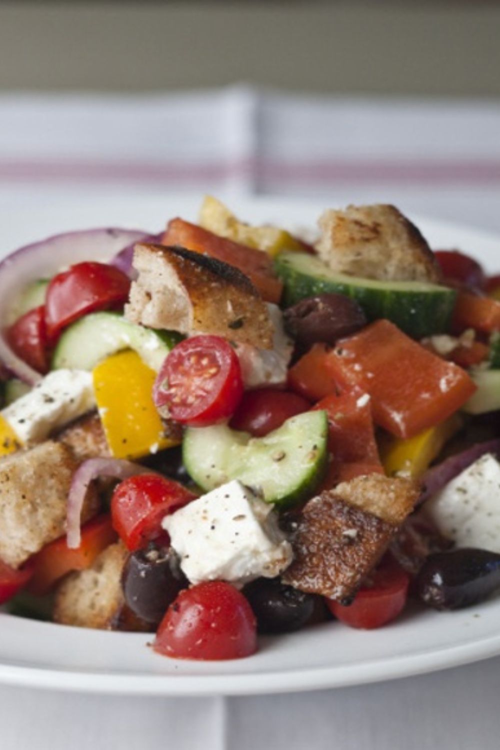 Ina Garten Greek Panzanella