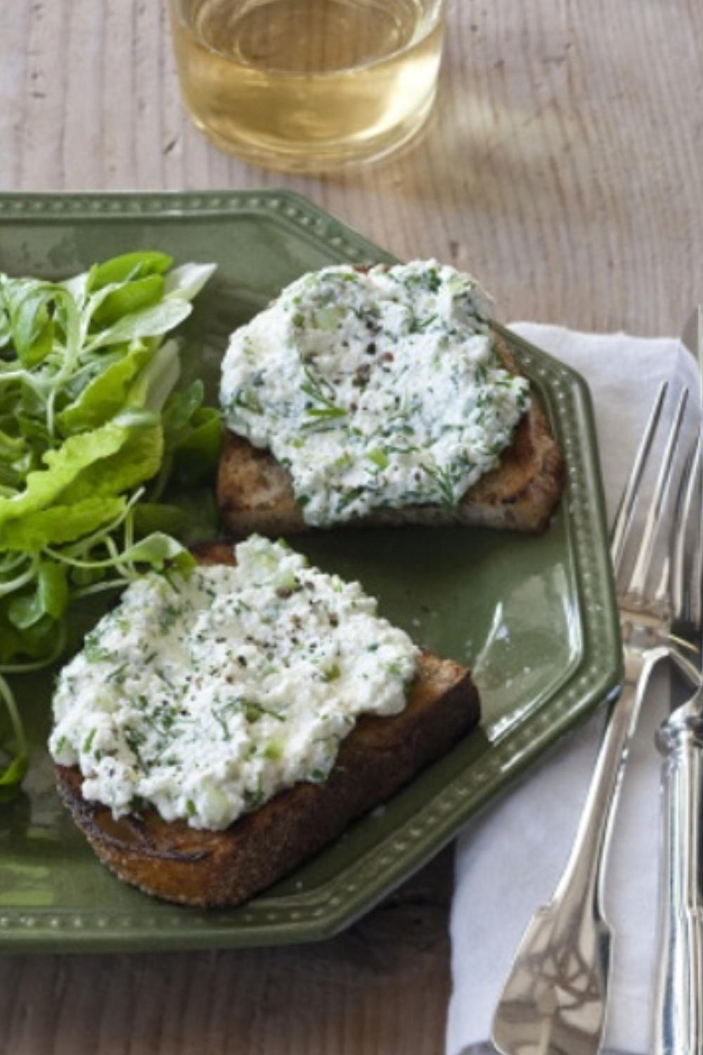 Ina Garten Herbed Ricotta Bruschettas