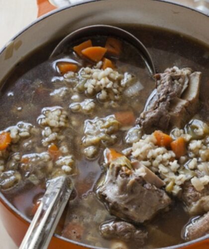 Ina Garten Rich Beef Barley Soup